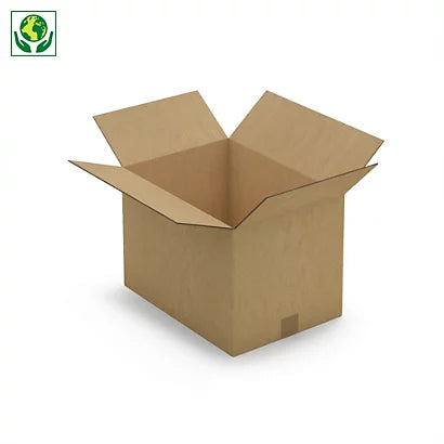 Caisse carton simple cannelure 43 x 31 x 30 cm