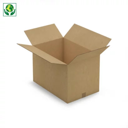 Caisse carton double cannelure 60 x 40 x 40 cm