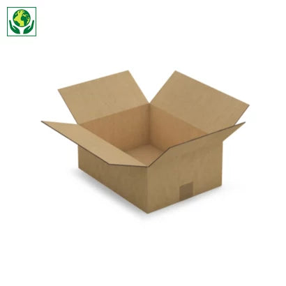 Caisse carton double cannelure 35 x 27 x 14 cm