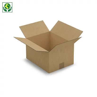 Caisse carton simple cannelure 32 x 25 x 18 cm