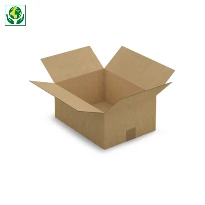 Caisse carton simple cannelure 36 x 27 x 16 cm