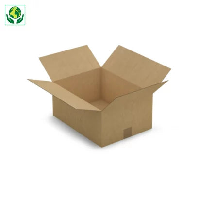 Caisse carton simple cannelure 40 x 30 x 18 cm