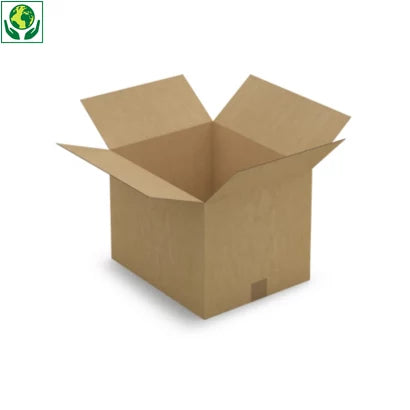 Caisse carton simple cannelure 40 x 33 x 30 cm – lot de 25 ou 50