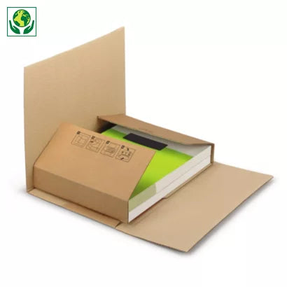 Étui-croix carton brun 33 x 25 cm
