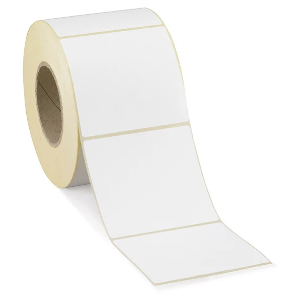 Étiquette vélin transfert thermique ultra-adhésive mandrin 76 mm 105 x 148 mm