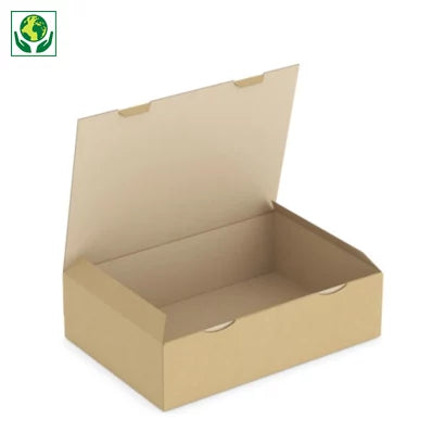 Boîte postale carton brune 43 x 30 x 12 cm – lot de 25 ou 50
