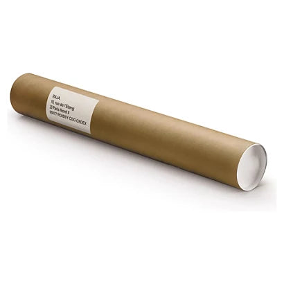 Tube carton rond 60 x 640 mm